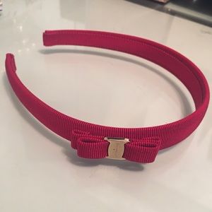 Salvatore Ferragamo pink head band